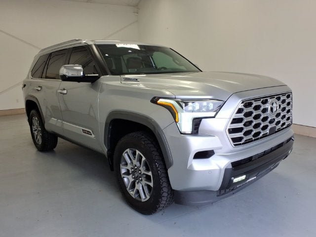 Silver 2025 Toyota Sequoia SUV / Crossover Four-Wheel Drive Automatic