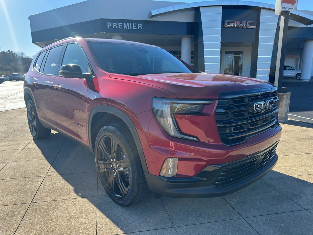 Volcanic Red Tintcoat 2026 GMC Acadia SUV / Crossover Four-Wheel Drive Automatic