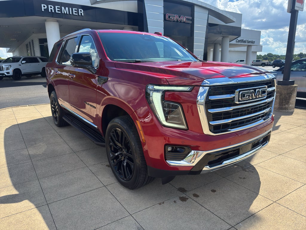 Volcanic Red Tintcoat 2026 GMC Yukon SUV / Crossover Four-Wheel Drive Automatic