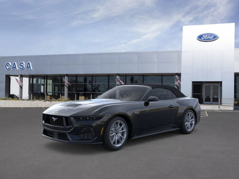 Shadow Black 2026 Ford Mustang GT Premium Convertible RWD Convertible Rear-Wheel Drive Automatic