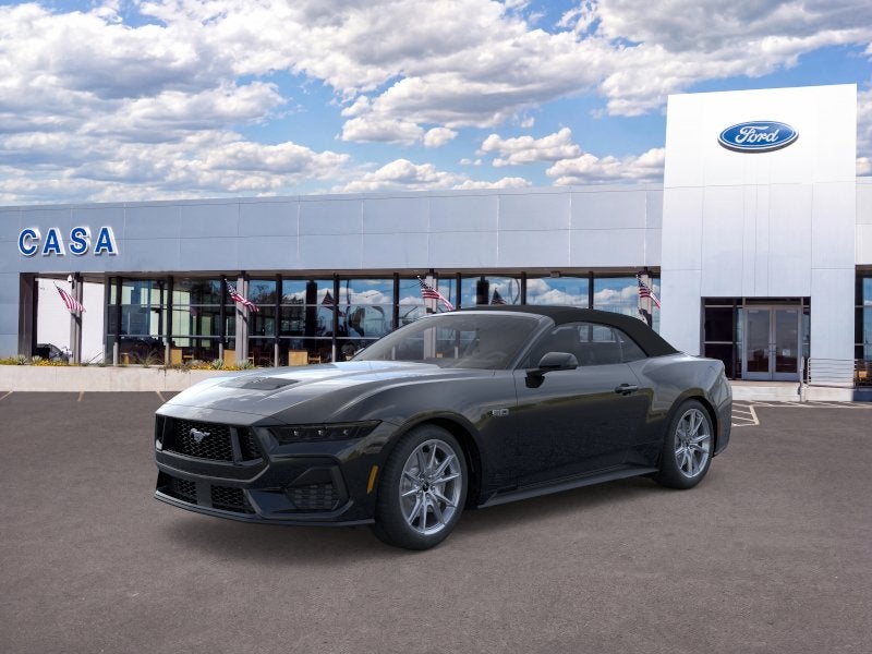 Shadow Black 2026 Ford Mustang Convertible Rear-Wheel Drive Automatic