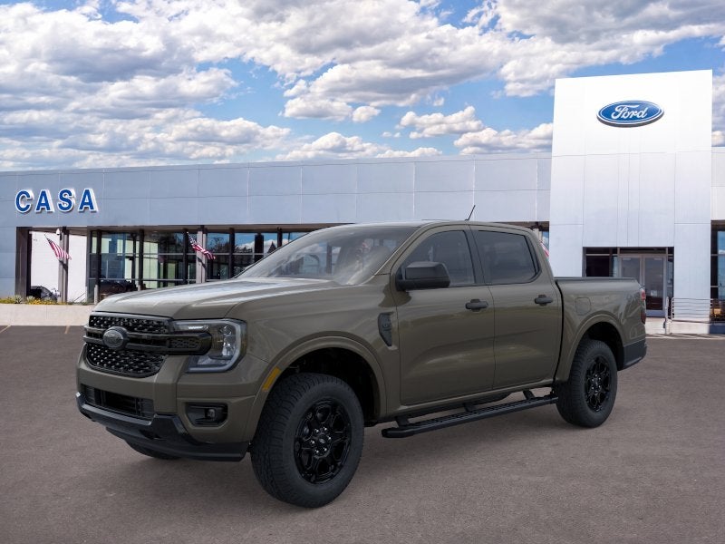 Gray 2026 Ford Ranger Pickup Truck Four-Wheel Drive Automatic