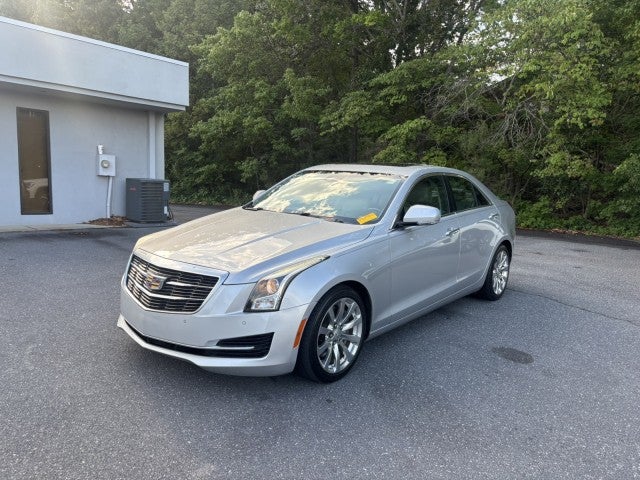 Radiant Silver Metallic 2017 Cadillac ATS Sedan Rear-Wheel Drive Automatic