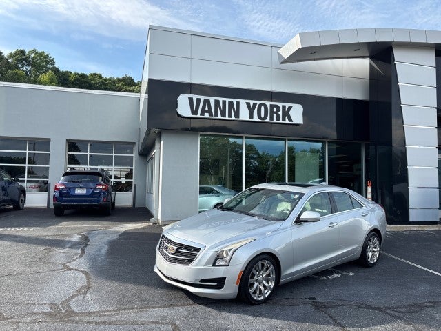 Radiant Silver Metallic 2017 Cadillac ATS Sedan Rear-Wheel Drive Automatic