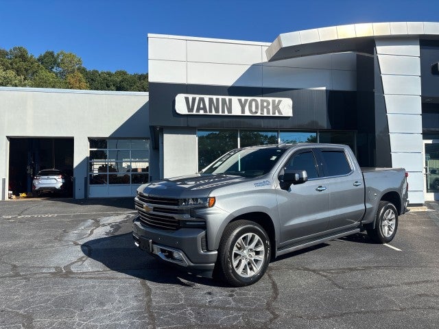 Gray (Satin Steel Metallic) 2019 Chevrolet Silverado 1500 Pickup Truck Four-Wheel Drive Automatic