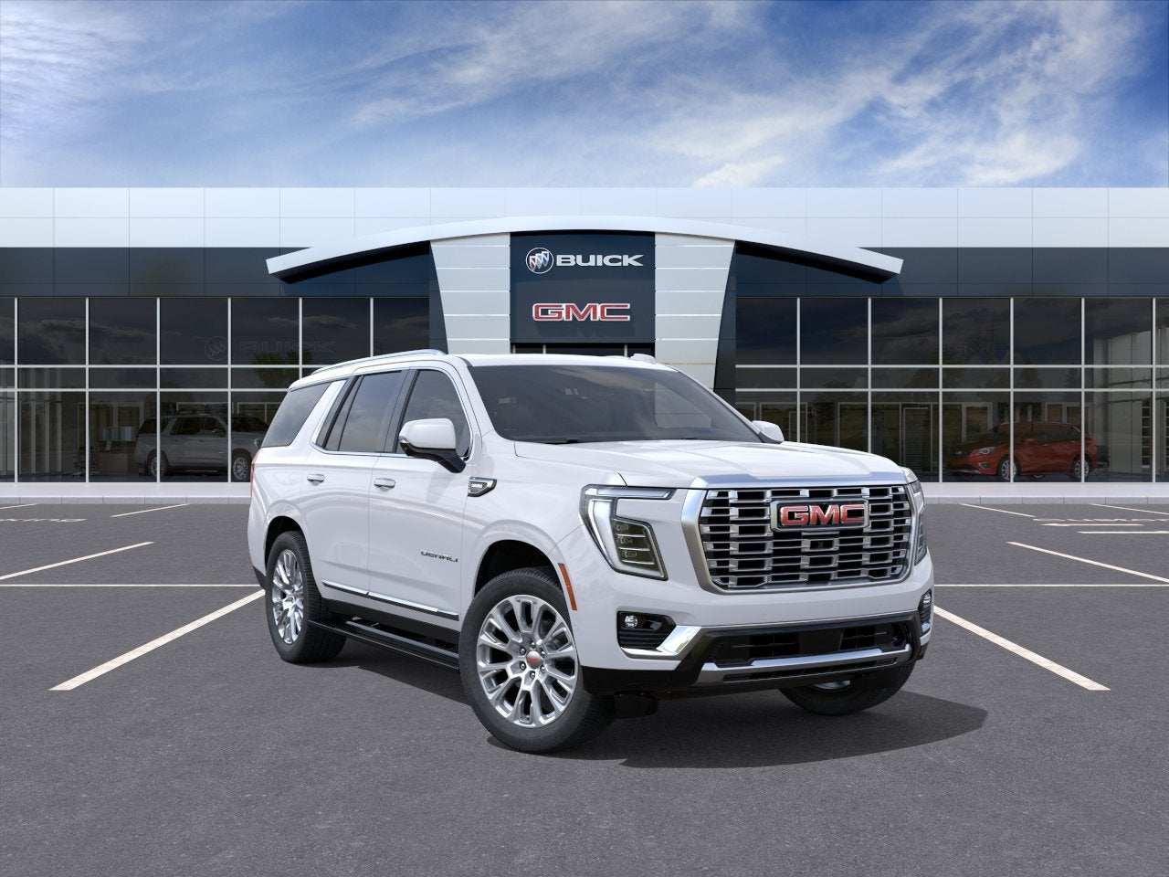 Summit White 2026 GMC Yukon SUV / Crossover Four-Wheel Drive Automatic
