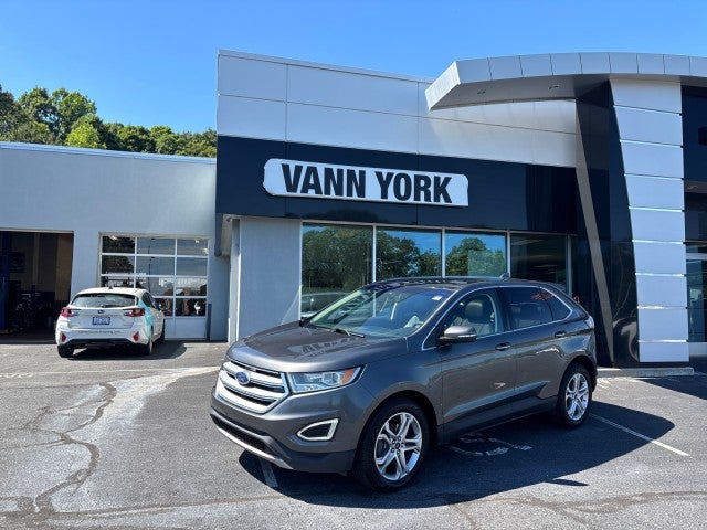 Gray (Magnetic Metallic) 2017 Ford Edge SUV / Crossover Front-Wheel Drive Automatic
