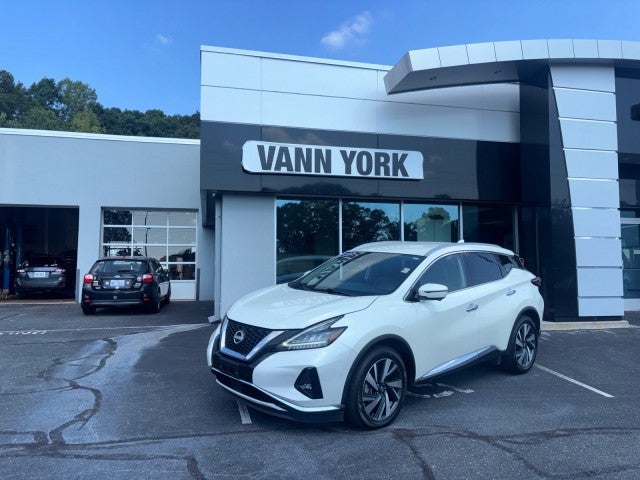 Pearl White Trico 2023 Nissan Murano SUV / Crossover Front-Wheel Drive 