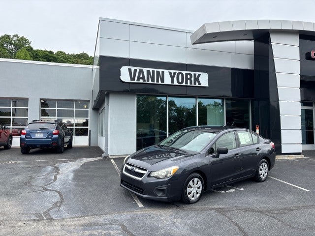 Dark Gray Metalli 2014 Subaru Impreza Sedan All-Wheel Drive Automatic