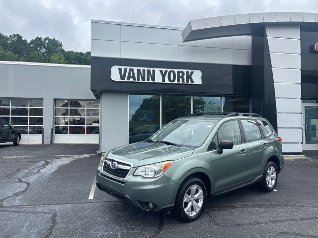 Jasmine Green Met 2016 Subaru Forester SUV / Crossover All-Wheel Drive 