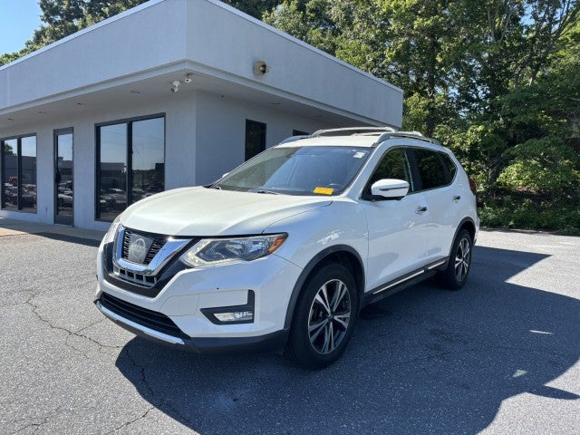 Pearl White 2017 Nissan Rogue SL AWD SUV / Crossover All-Wheel Drive 
