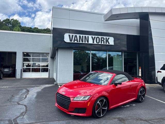 Red 2018 Audi TT Convertible All-Wheel Drive Automatic