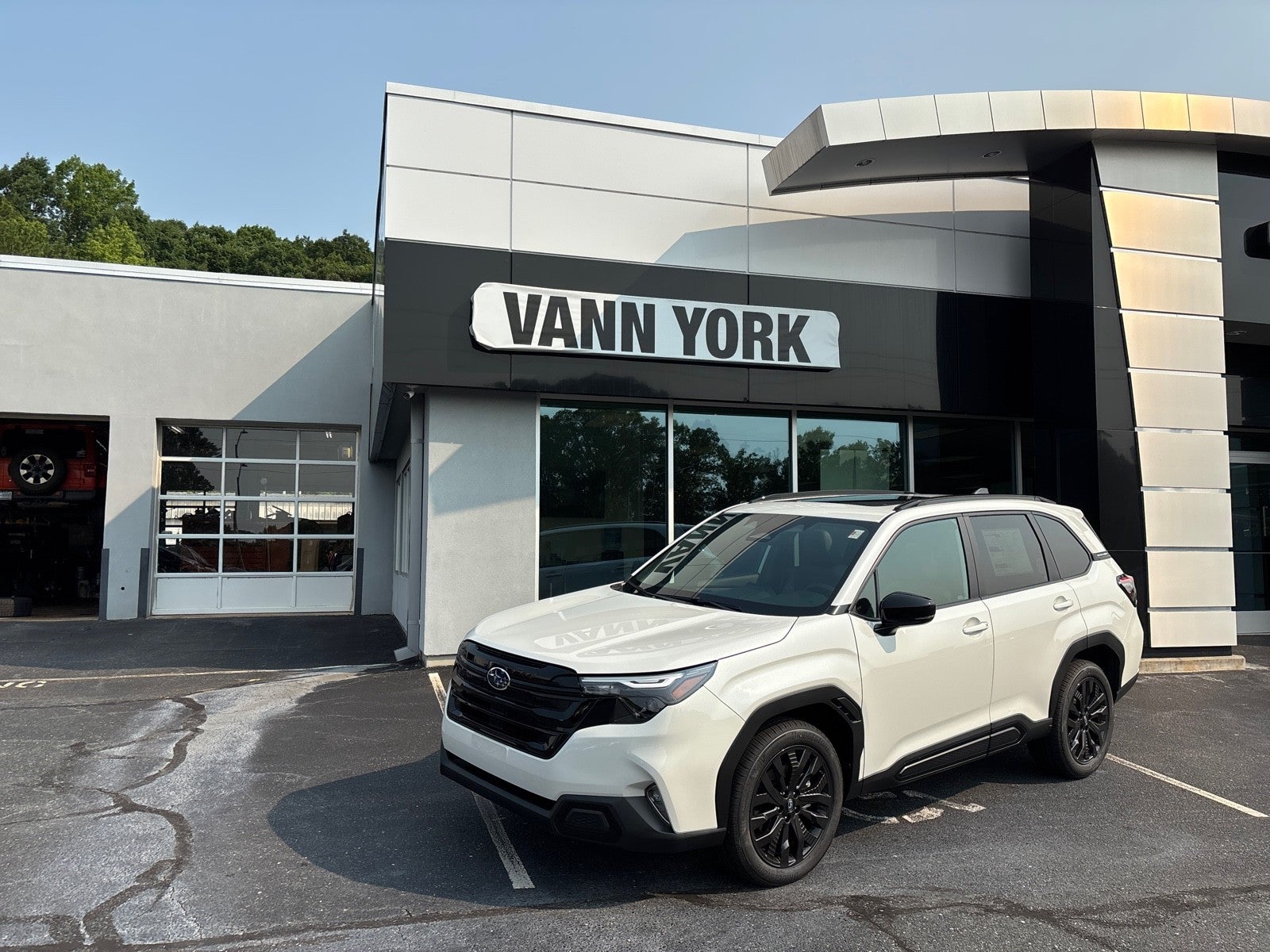 Crystal White Pearl 2026 Subaru Forester SUV / Crossover All-Wheel Drive Continuously Variable Transmission
