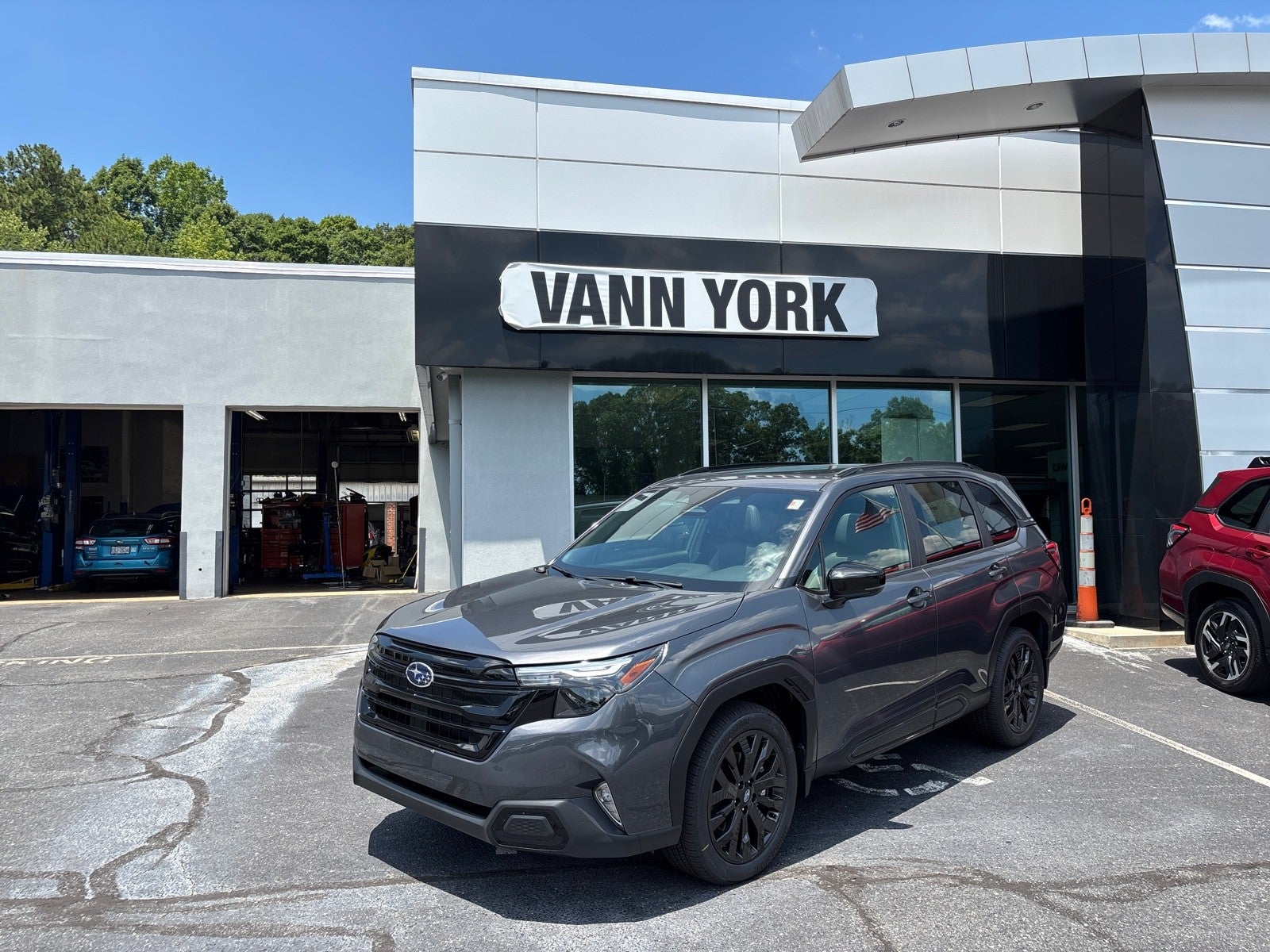 Magnetite Gray Metallic 2026 Subaru Forester SUV / Crossover All-Wheel Drive Continuously Variable Transmission