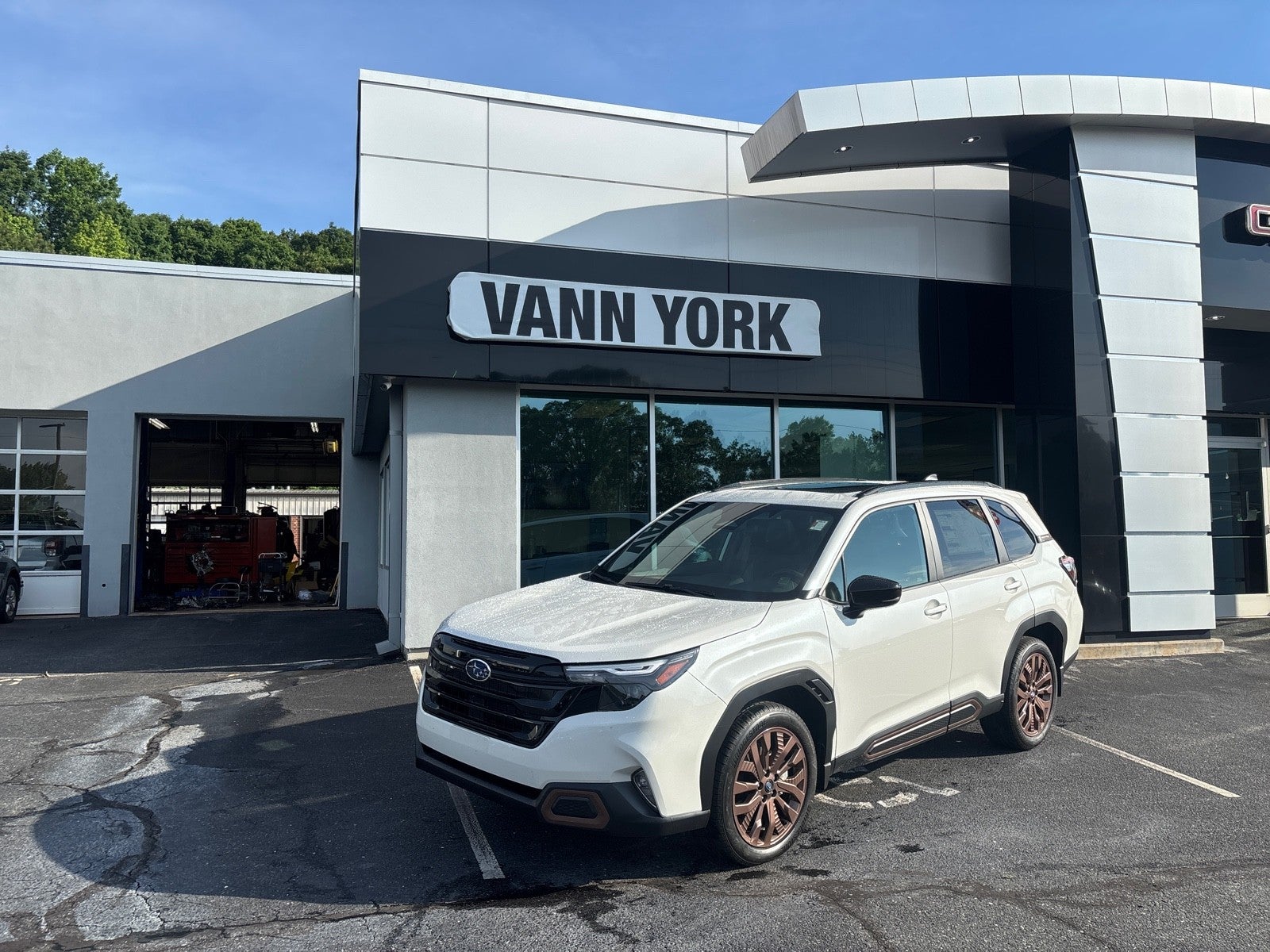 Crystal White Pearl 2026 Subaru Forester SUV / Crossover All-Wheel Drive Continuously Variable Transmission