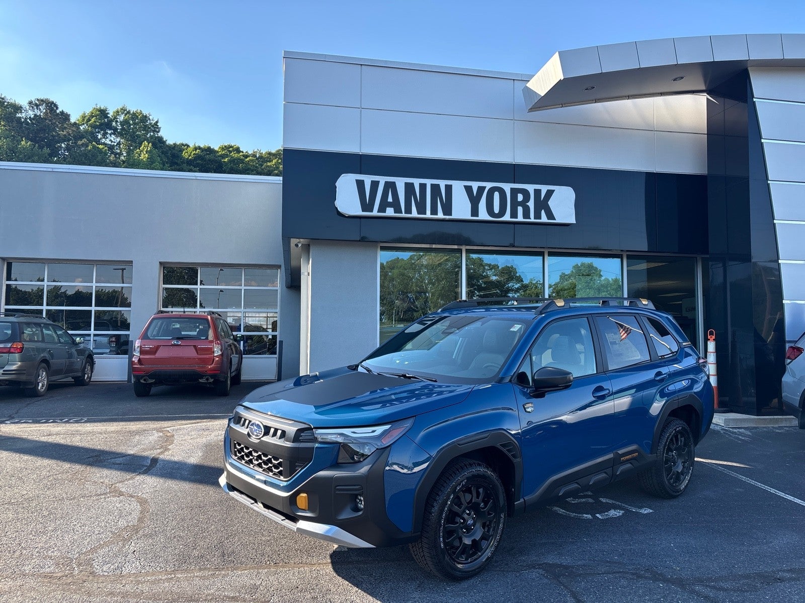 Geyser Blue 2026 Subaru Forester SUV / Crossover All-Wheel Drive Continuously Variable Transmission
