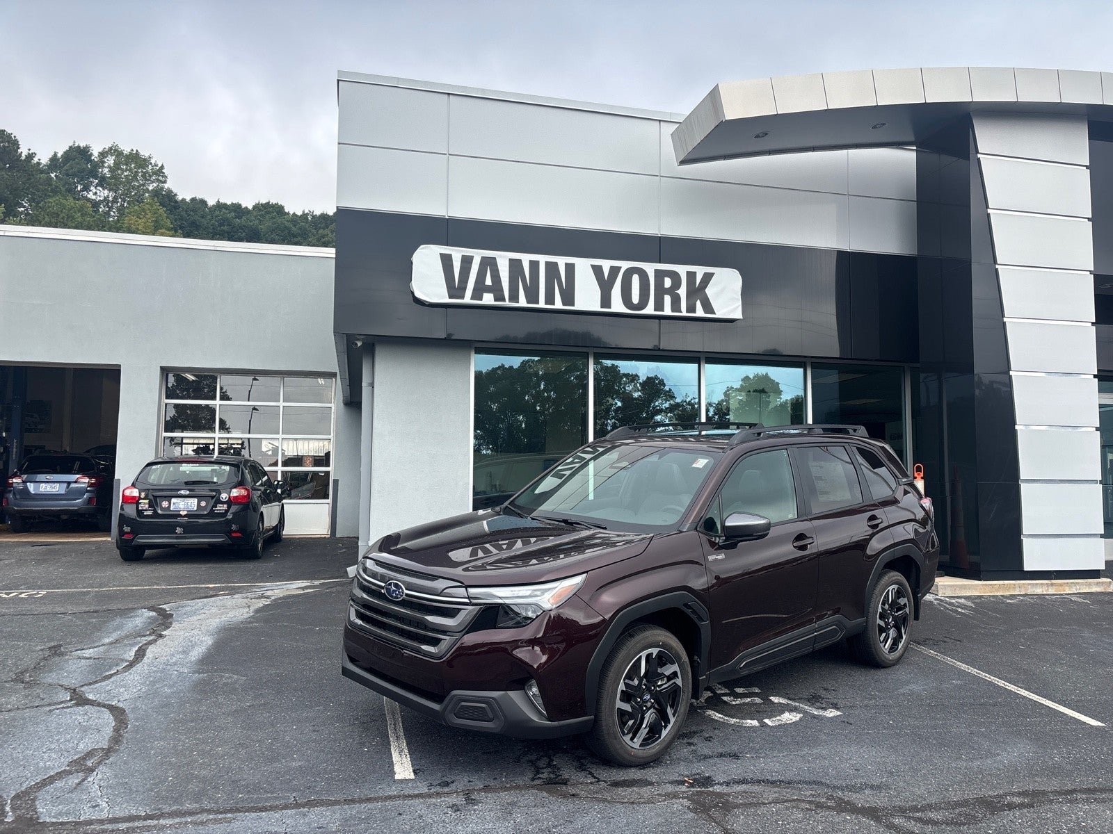 Dark Mahogany Pearl 2026 Subaru Forester Hybrid SUV / Crossover All-Wheel Drive Continuously Variable Transmission