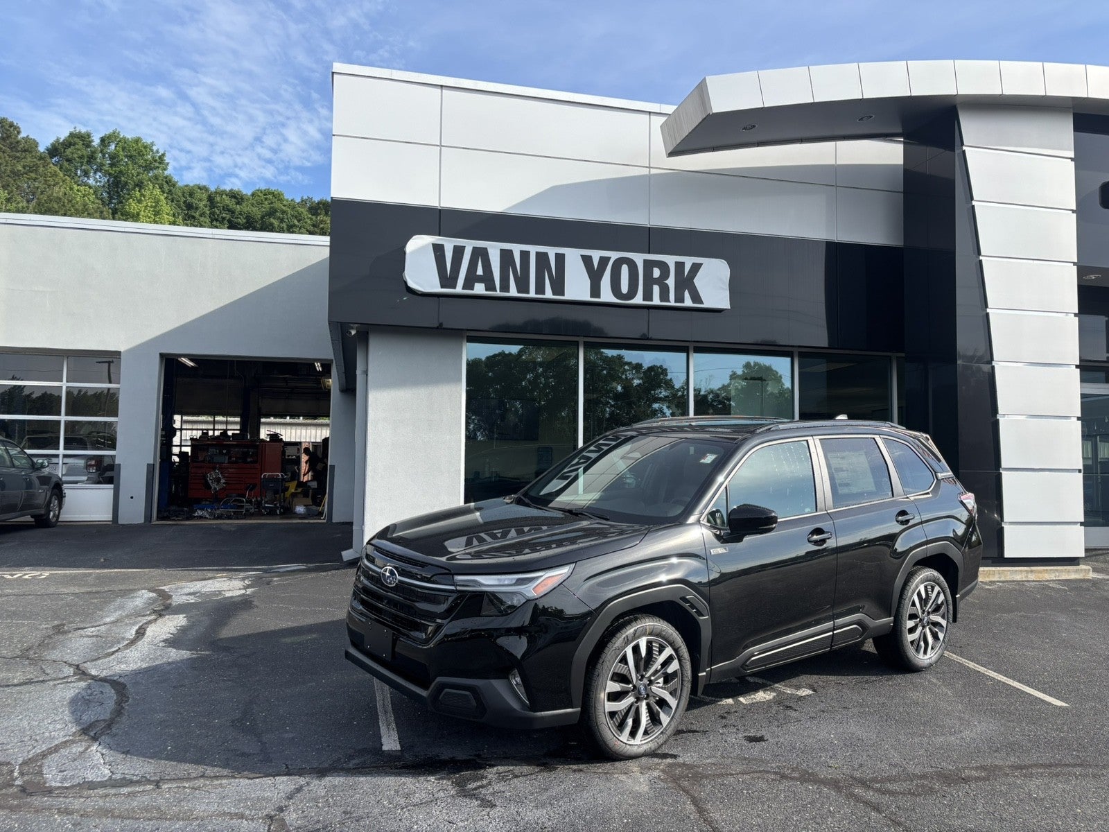 Crystal Black Silica 2026 Subaru Forester Hybrid SUV / Crossover All-Wheel Drive Continuously Variable Transmission