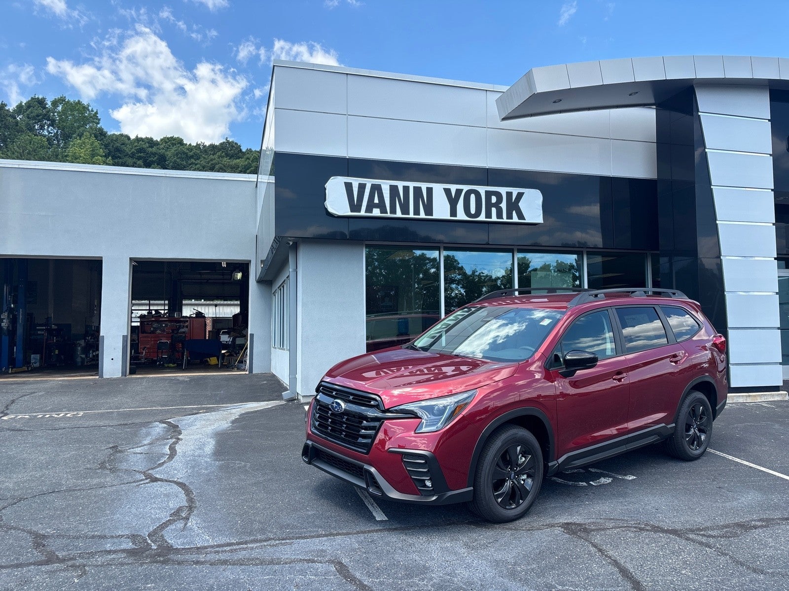 Crimson Red Pearl 2026 Subaru Ascent SUV / Crossover All-Wheel Drive Continuously Variable Transmission