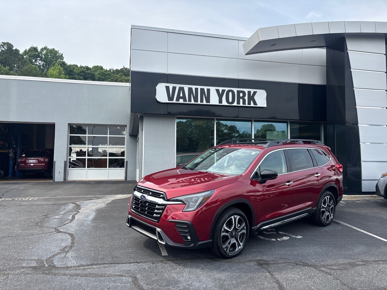 Crimson Red Pearl 2026 Subaru Ascent SUV / Crossover All-Wheel Drive Continuously Variable Transmission