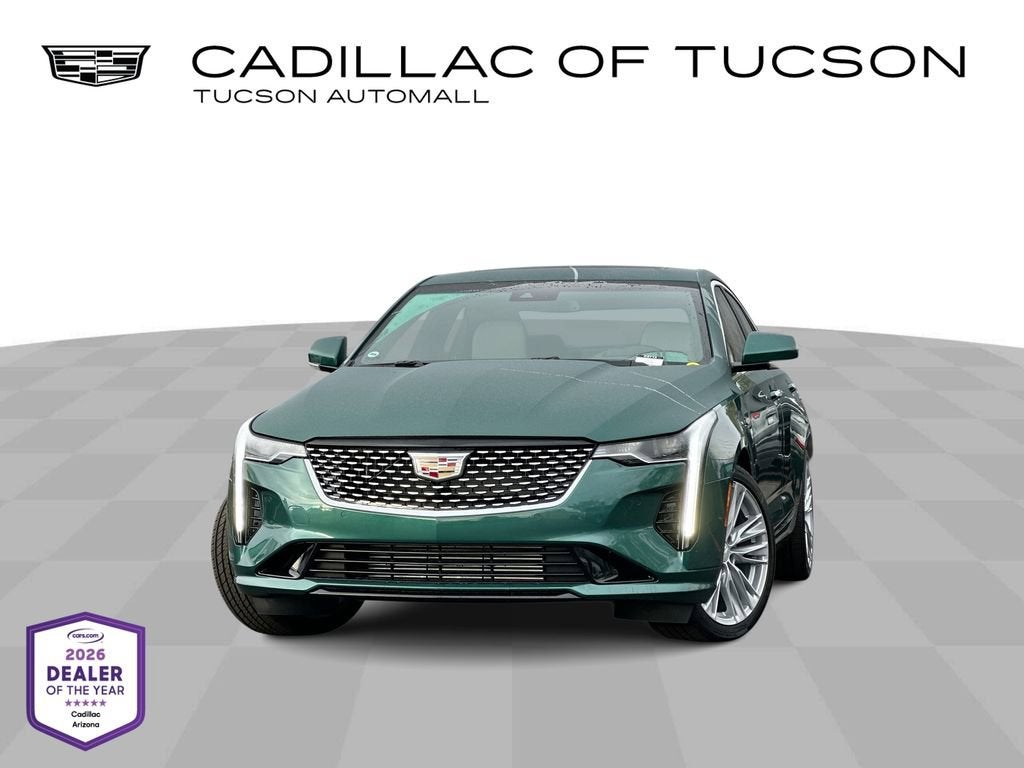 Typhoon Metallic 2026 Cadillac CT4 Premium Luxury RWD Sedan Rear-Wheel Drive Automatic