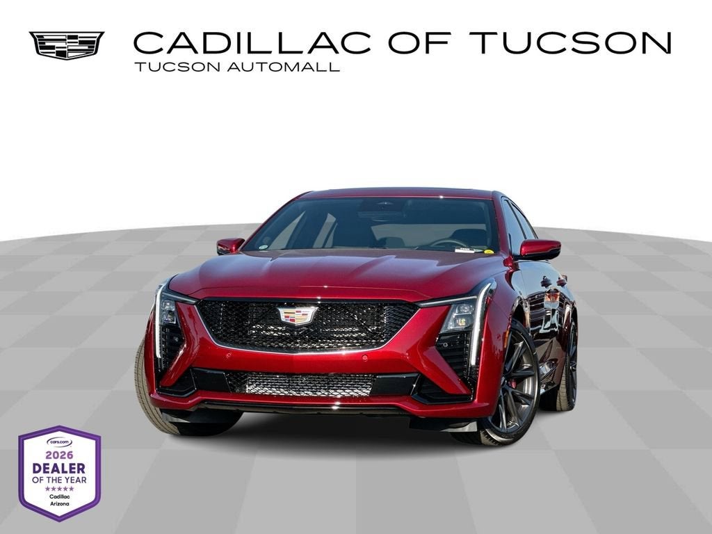 Radiant Red Tintcoat 2026 Cadillac CT5 Sport RWD Sedan Rear-Wheel Drive Automatic