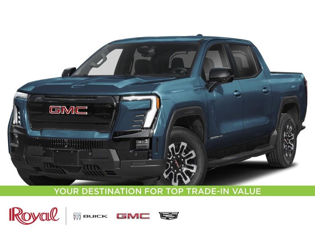 Deep Ocean Metallic 2026 GMC Sierra EV Pickup Truck All-Wheel Drive Automatic