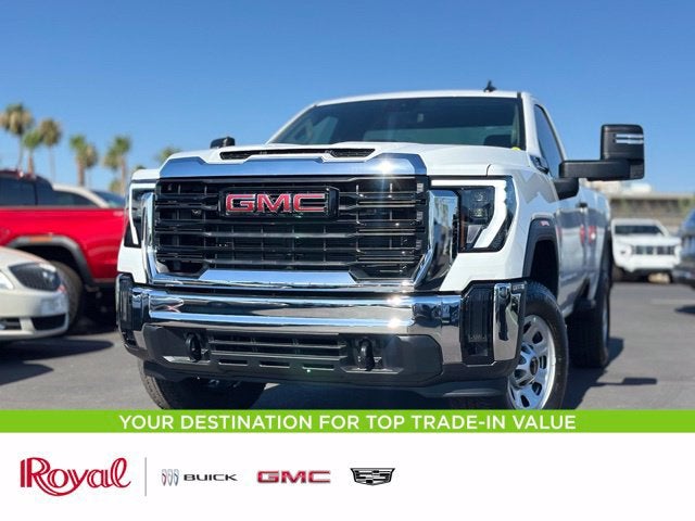 Summit White 2026 GMC Sierra 2500HD Pickup Truck Four-Wheel Drive Automatic