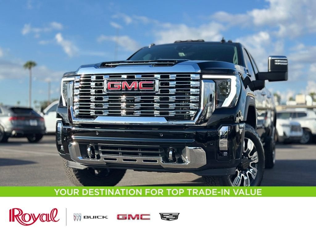 Onyx Black 2026 GMC Sierra 2500HD Pickup Truck Four-Wheel Drive Automatic