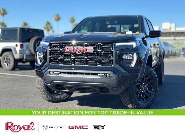Onyx Black 2026 GMC Canyon Pickup Truck Four-Wheel Drive Automatic