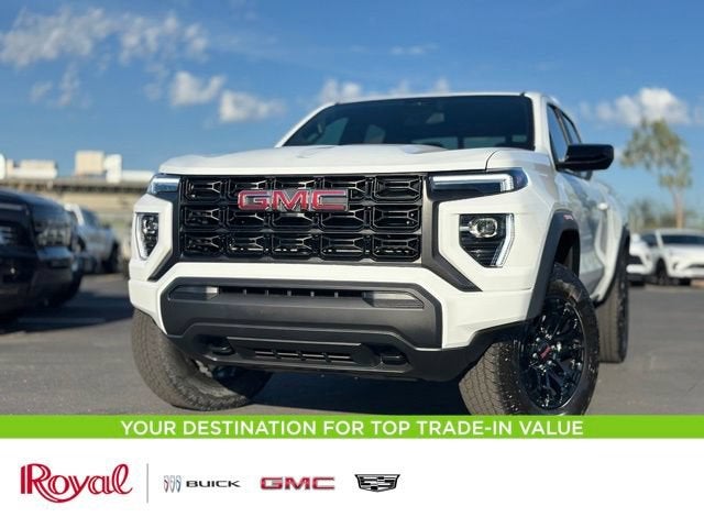 Summit White 2026 GMC Canyon Pickup Truck Four-Wheel Drive Automatic