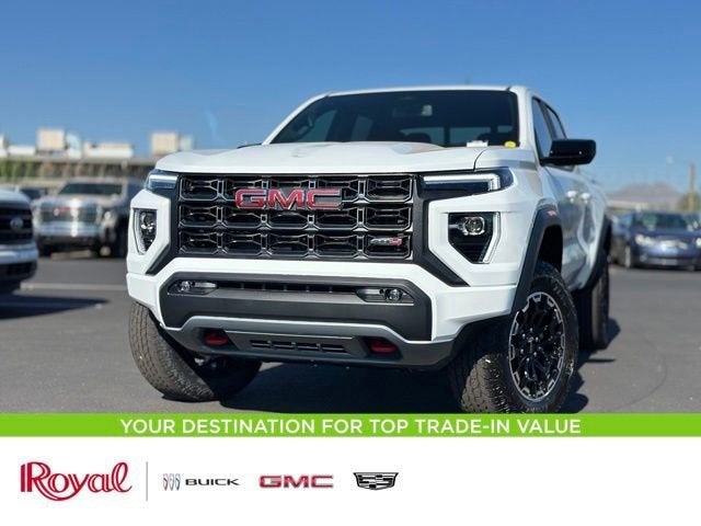 Summit White 2026 GMC Canyon Pickup Truck Four-Wheel Drive Automatic