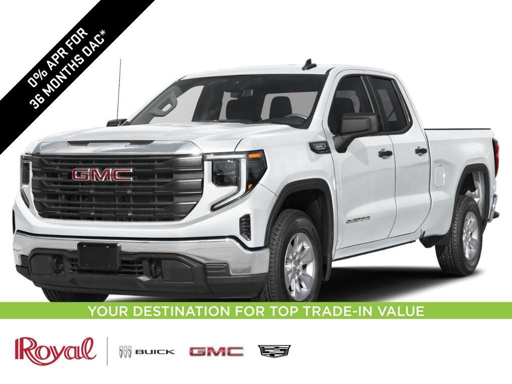 Summit White 2026 GMC Sierra 1500 Pickup Truck Four-Wheel Drive Automatic
