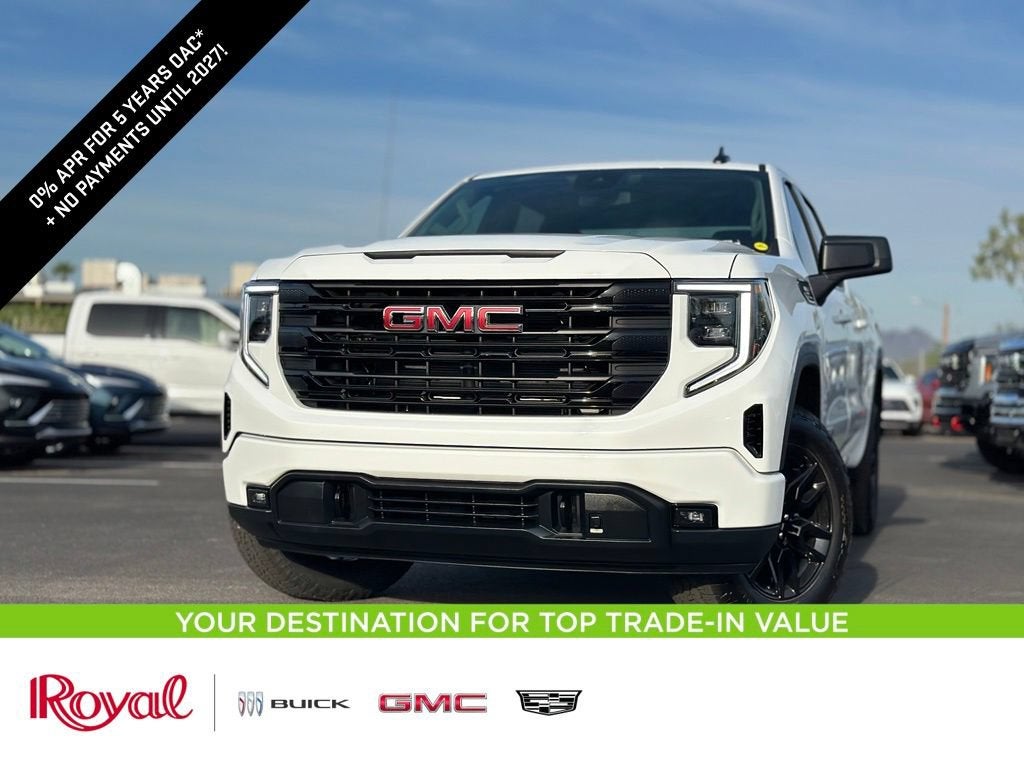 Summit White 2026 GMC Sierra 1500 Pickup Truck Four-Wheel Drive Automatic