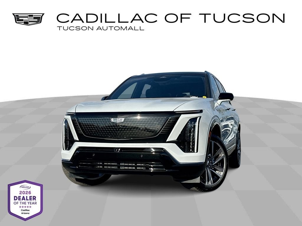 Vibrant White Tricoat 2027 Cadillac VISTIQ SUV / Crossover All-Wheel Drive Automatic
