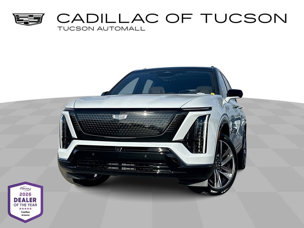 Vibrant White Tricoat 2027 Cadillac VISTIQ SUV / Crossover All-Wheel Drive Automatic
