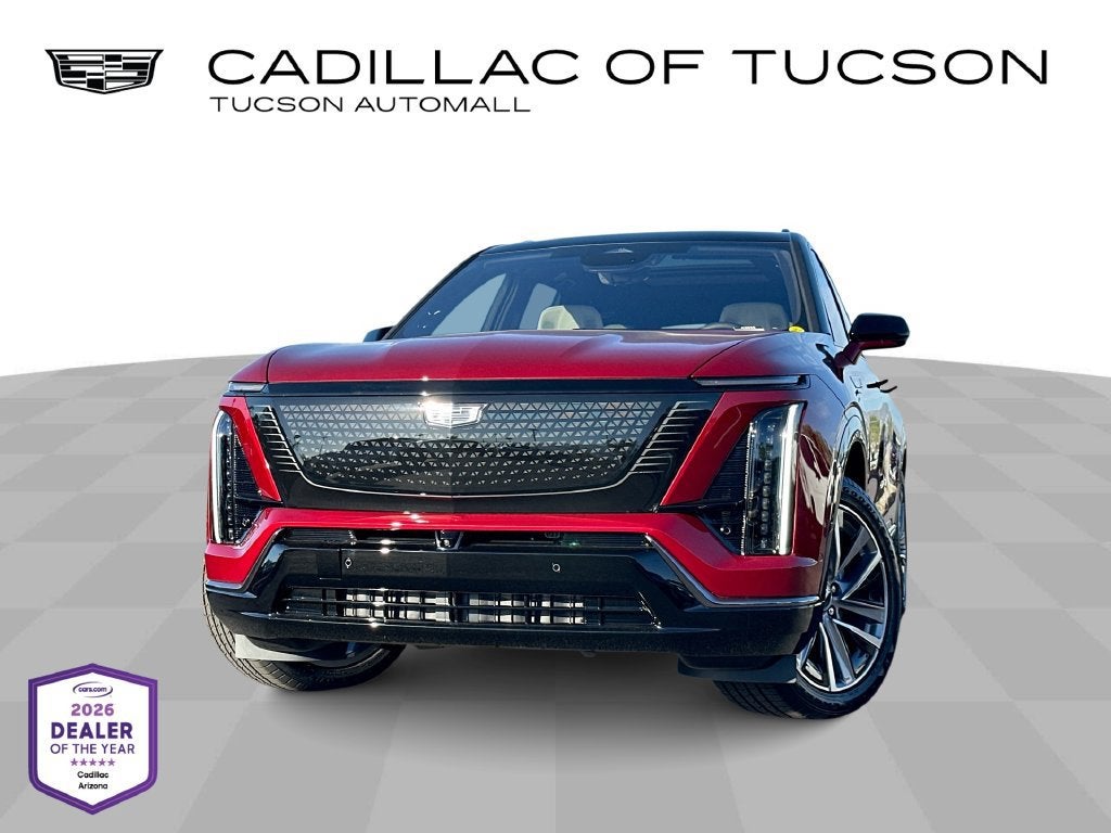 Radiant Red Tintcoat 2027 Cadillac VISTIQ SUV / Crossover All-Wheel Drive Automatic