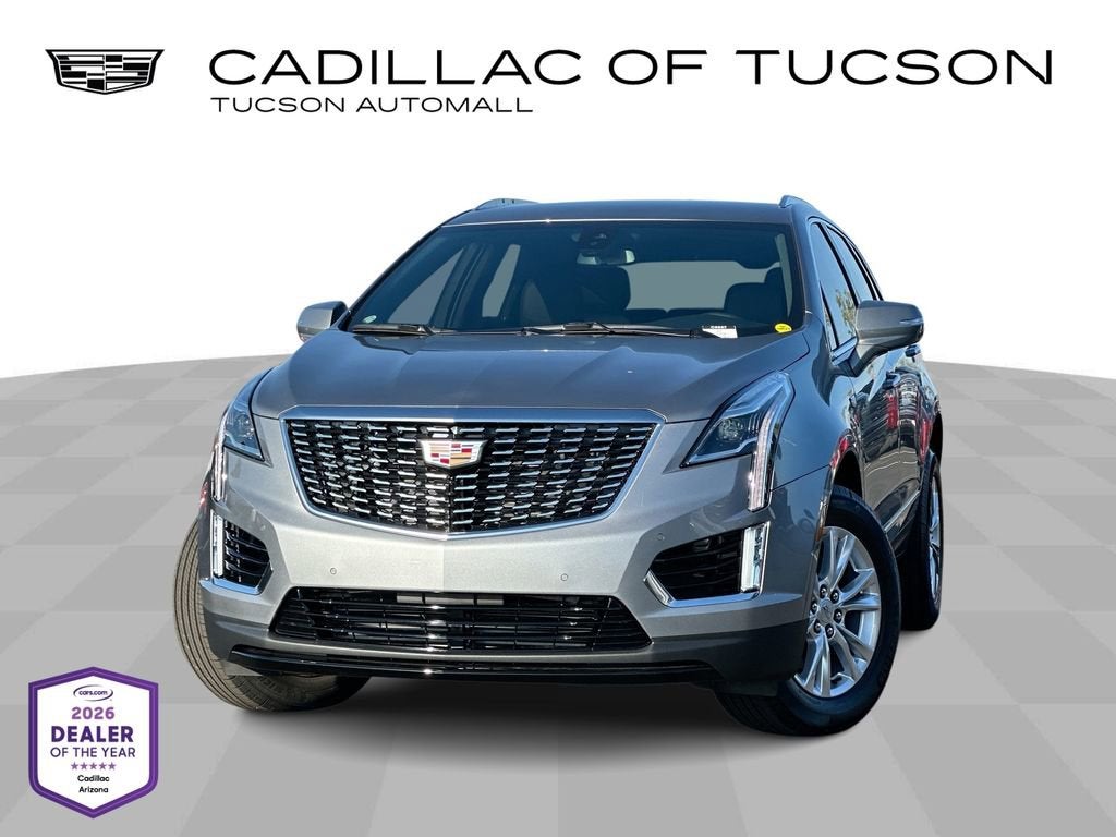 Argent Silver Metallic 2025 Cadillac XT5 SUV / Crossover Front-Wheel Drive Automatic