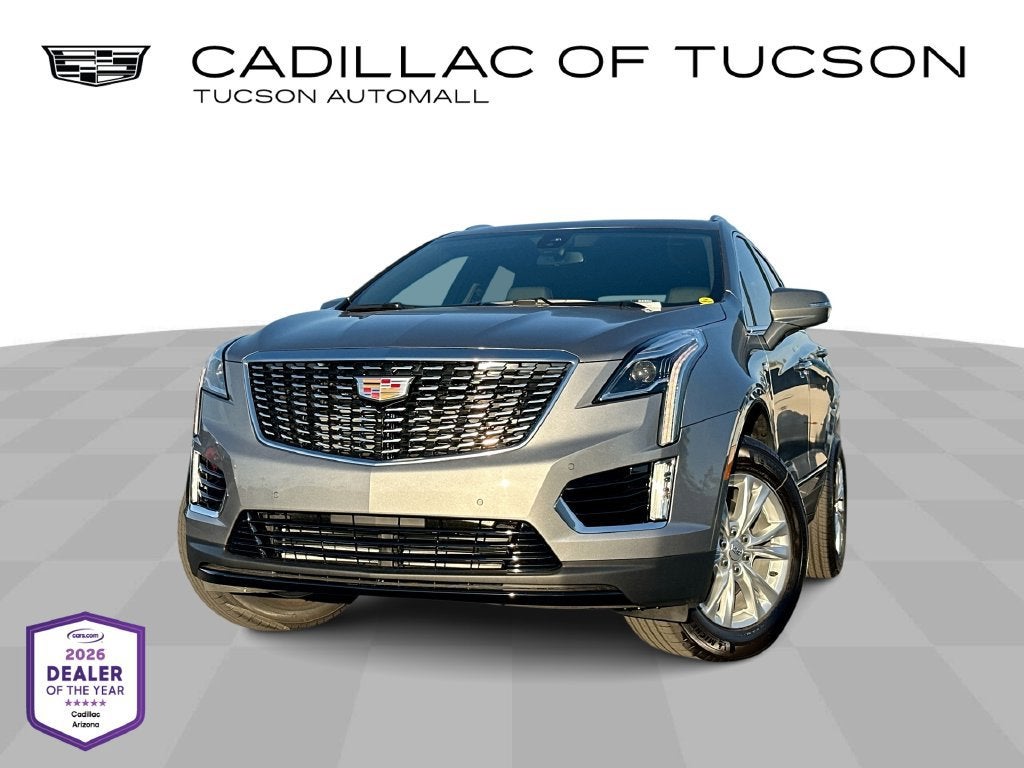 Argent Silver Metallic 2026 Cadillac XT5 SUV / Crossover Four-Wheel Drive Automatic