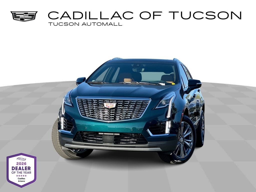 Emerald Lake Metallic 2026 Cadillac XT5 Premium Luxury FWD SUV / Crossover Front-Wheel Drive Automatic
