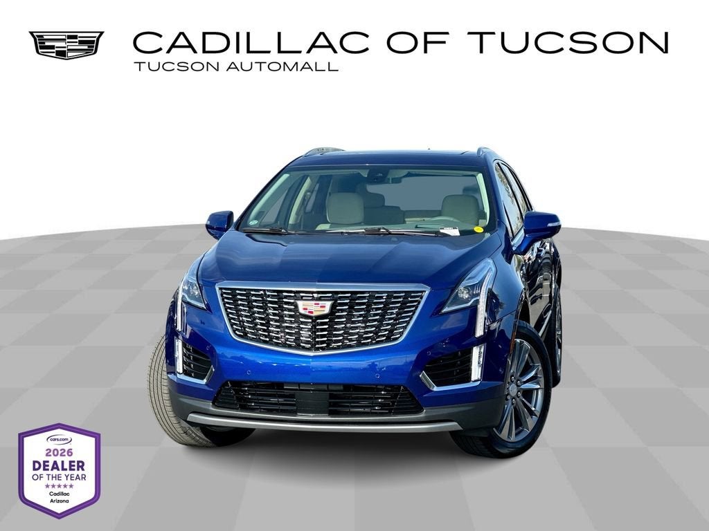 Opulent Blue Metallic 2026 Cadillac XT5 Premium Luxury FWD SUV / Crossover Front-Wheel Drive Automatic