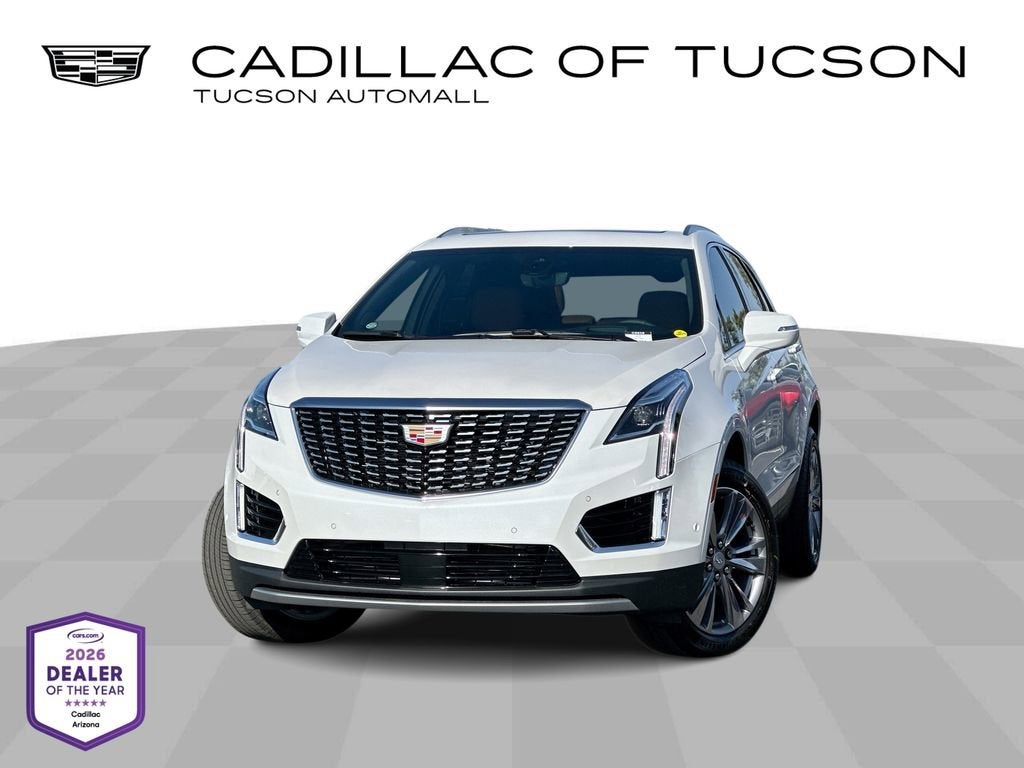 Crystal White Tricoat 2026 Cadillac XT5 Premium Luxury FWD SUV / Crossover Front-Wheel Drive Automatic