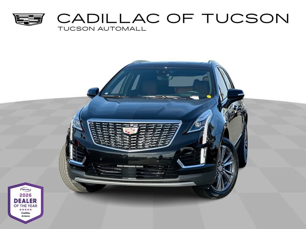 Stellar Black Metallic 2026 Cadillac XT5 Premium Luxury FWD SUV / Crossover Front-Wheel Drive Automatic