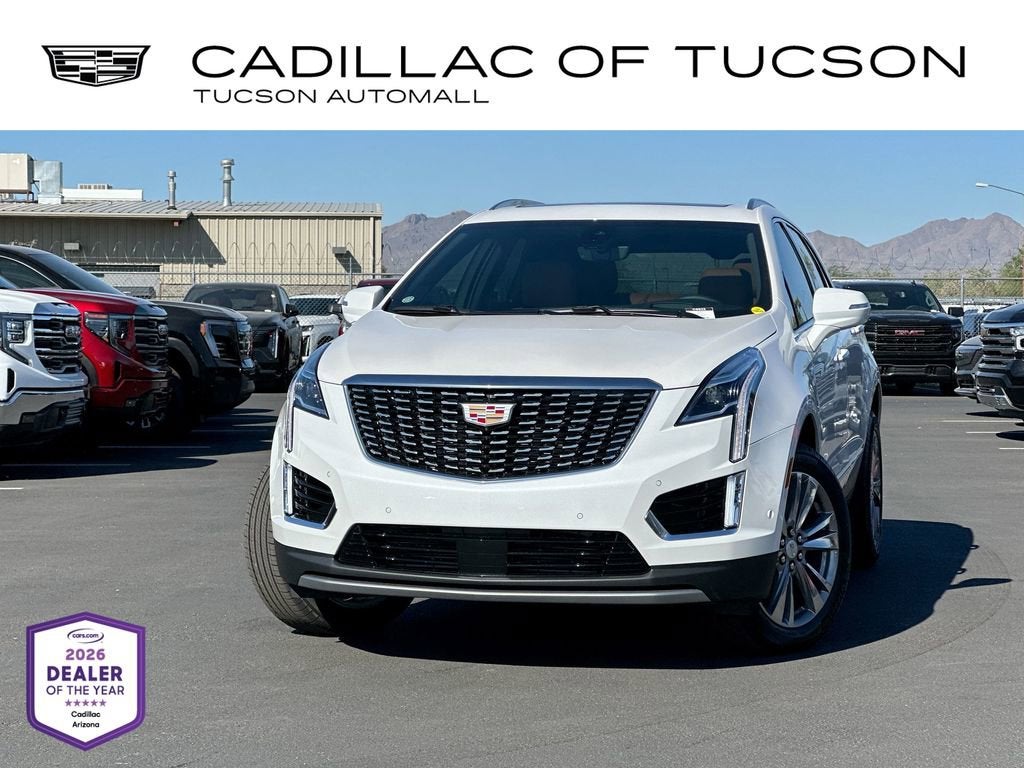 Crystal White Tricoat 2026 Cadillac XT5 Premium Luxury FWD SUV / Crossover Front-Wheel Drive Automatic