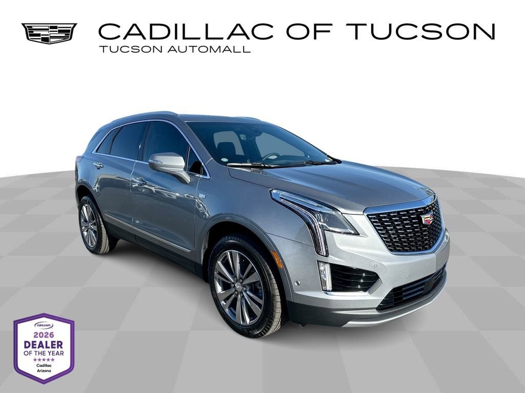 Argent Silver Metallic 2026 Cadillac XT5 Premium Luxury FWD SUV / Crossover Front-Wheel Drive Automatic