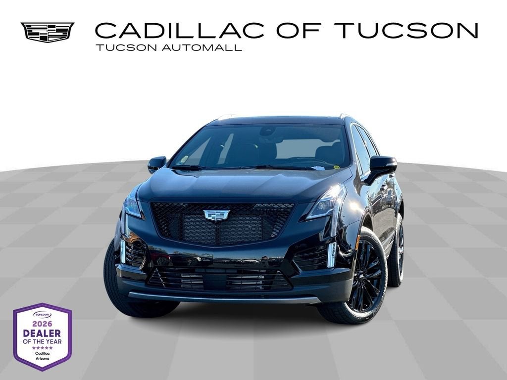 Stellar Black Metallic 2026 Cadillac XT5 Premium Luxury FWD SUV / Crossover Front-Wheel Drive Automatic