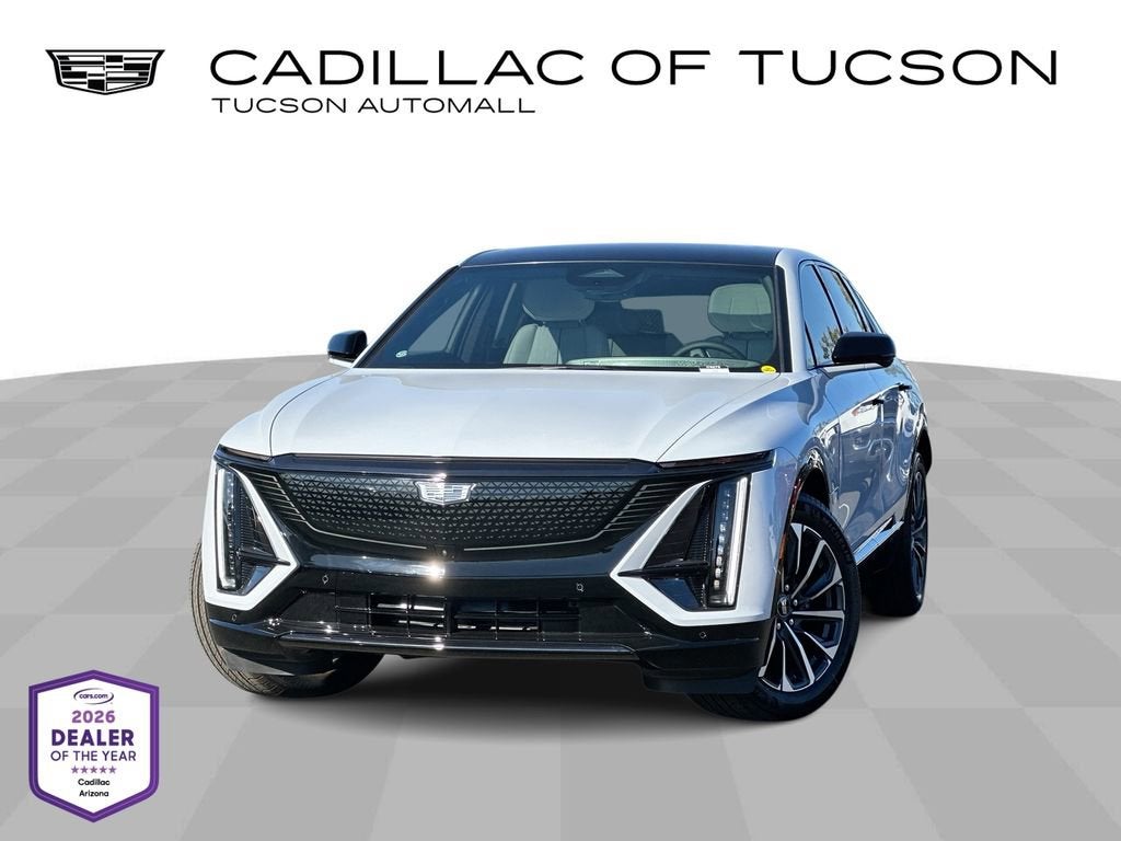 Vibrant White Tricoat 2026 Cadillac LYRIQ SUV / Crossover Rear-Wheel Drive Automatic