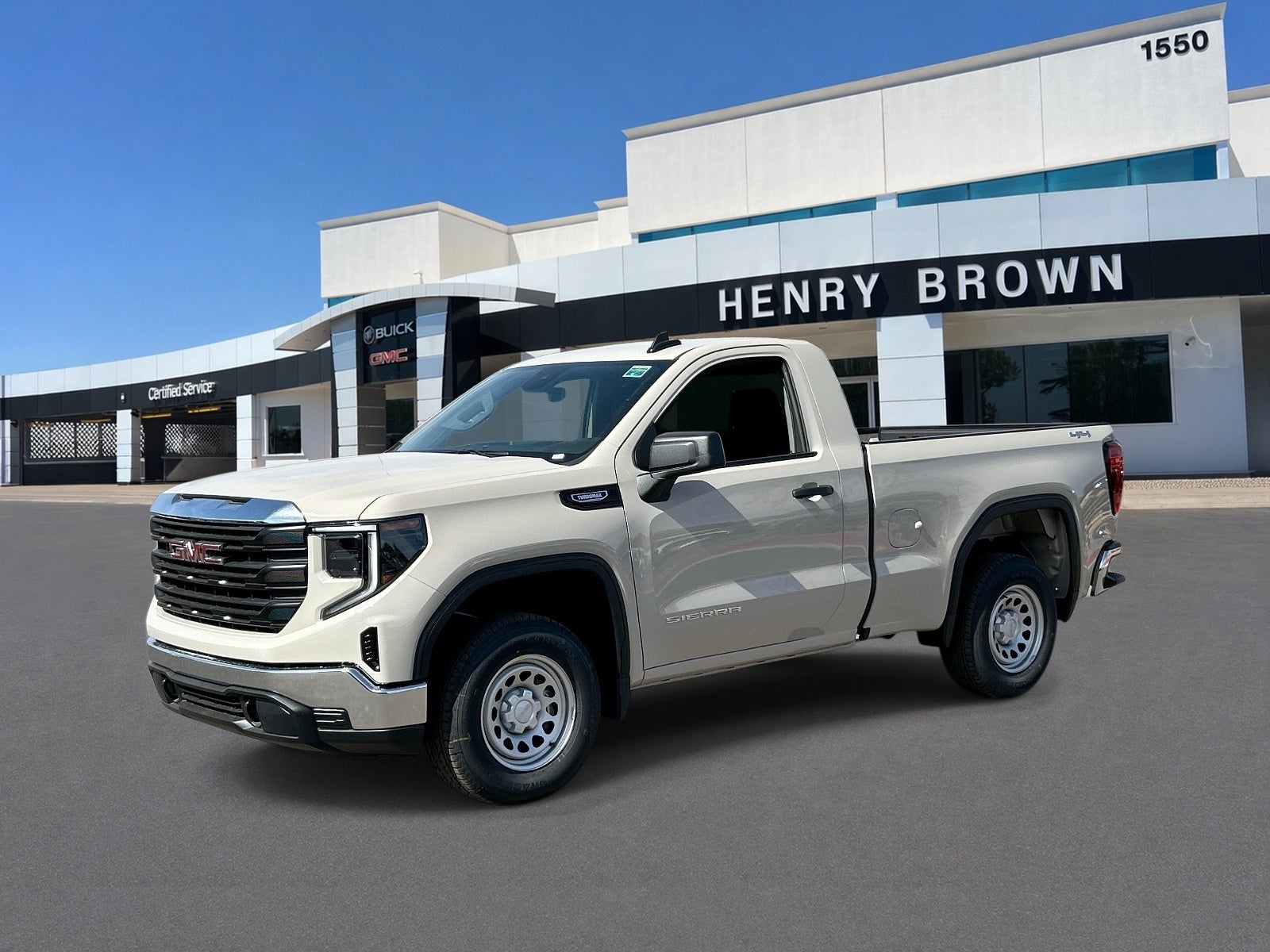 Coastal Dune 2026 GMC Sierra 1500 Pickup Truck Four-Wheel Drive Automatic