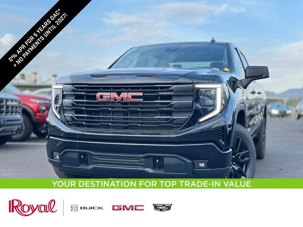 Onyx Black 2026 GMC Sierra 1500 Pickup Truck Four-Wheel Drive Automatic