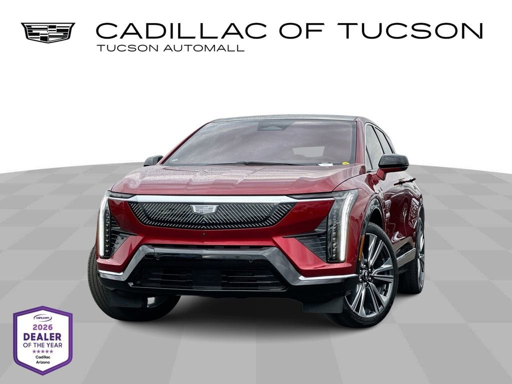 Radiant Red Tintcoat 2025 Cadillac OPTIQ SUV / Crossover All-Wheel Drive Automatic